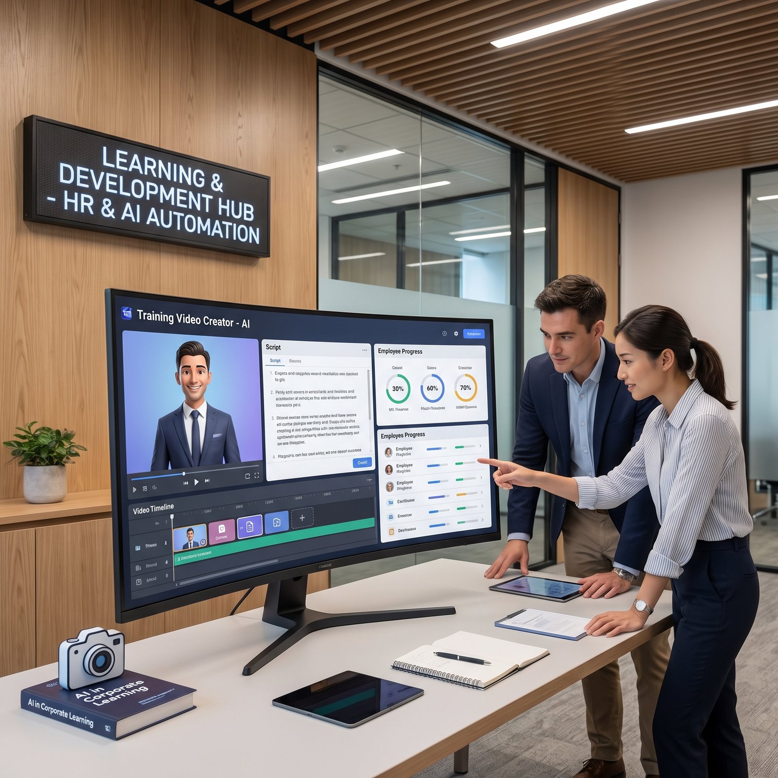 create training videos with ai